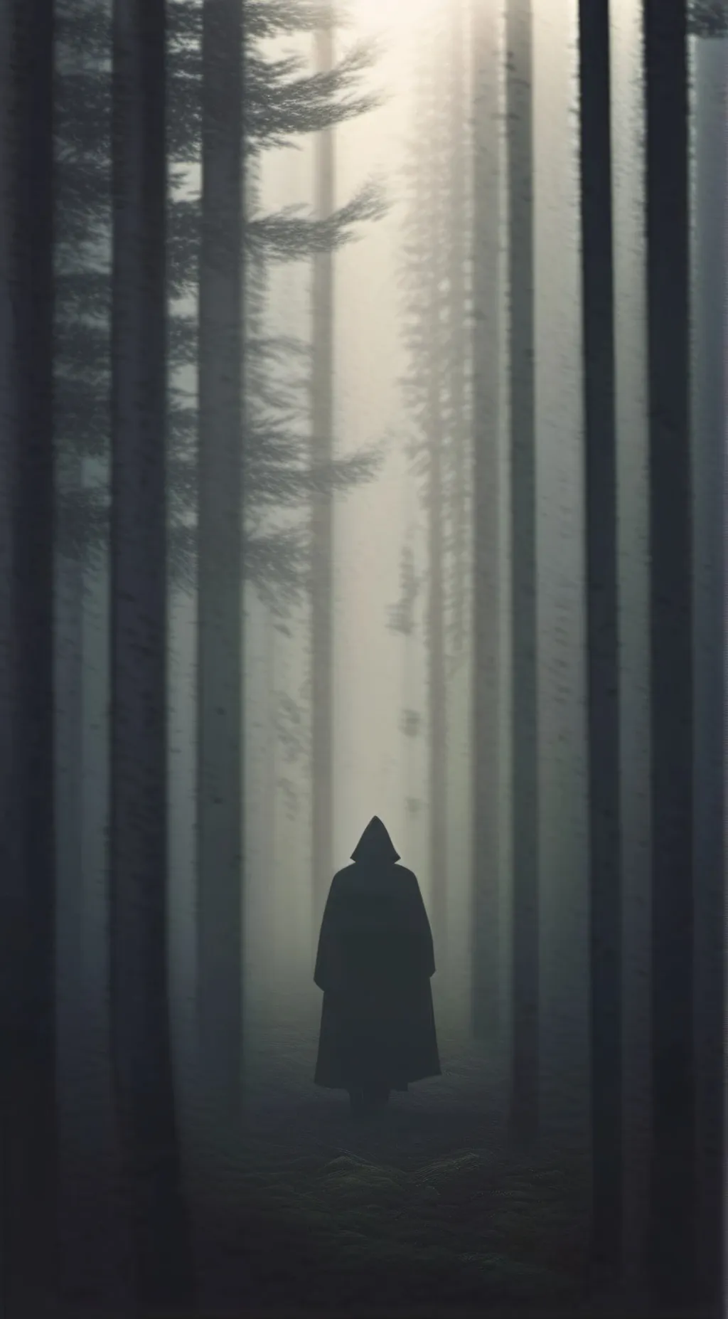 ai character: Abandoned house background