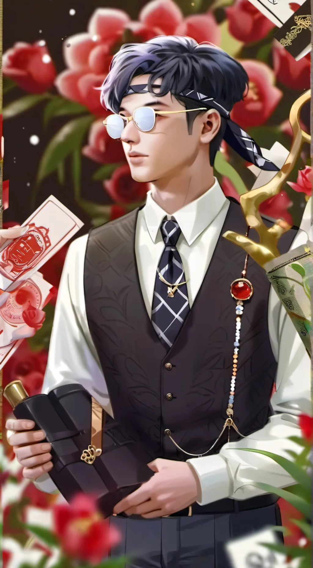 ai character: Jay  background