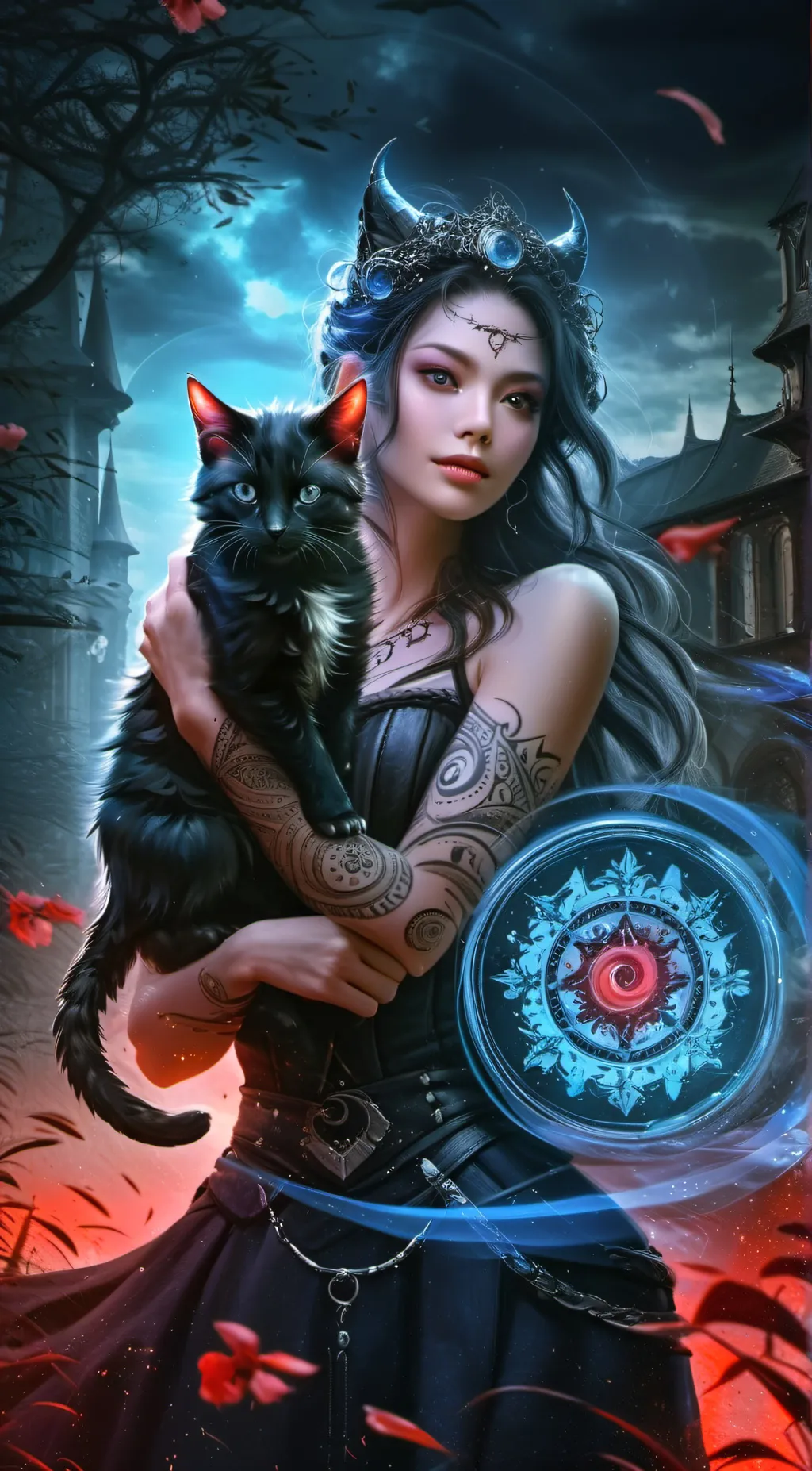 ai character: Saraliah Devil background