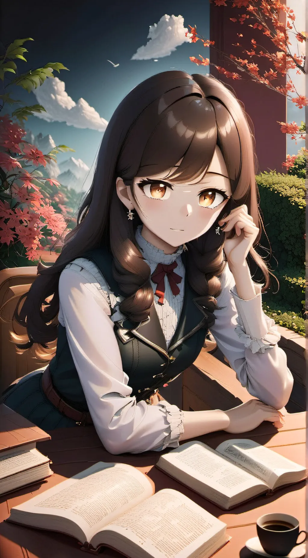 ai character: Anna  background