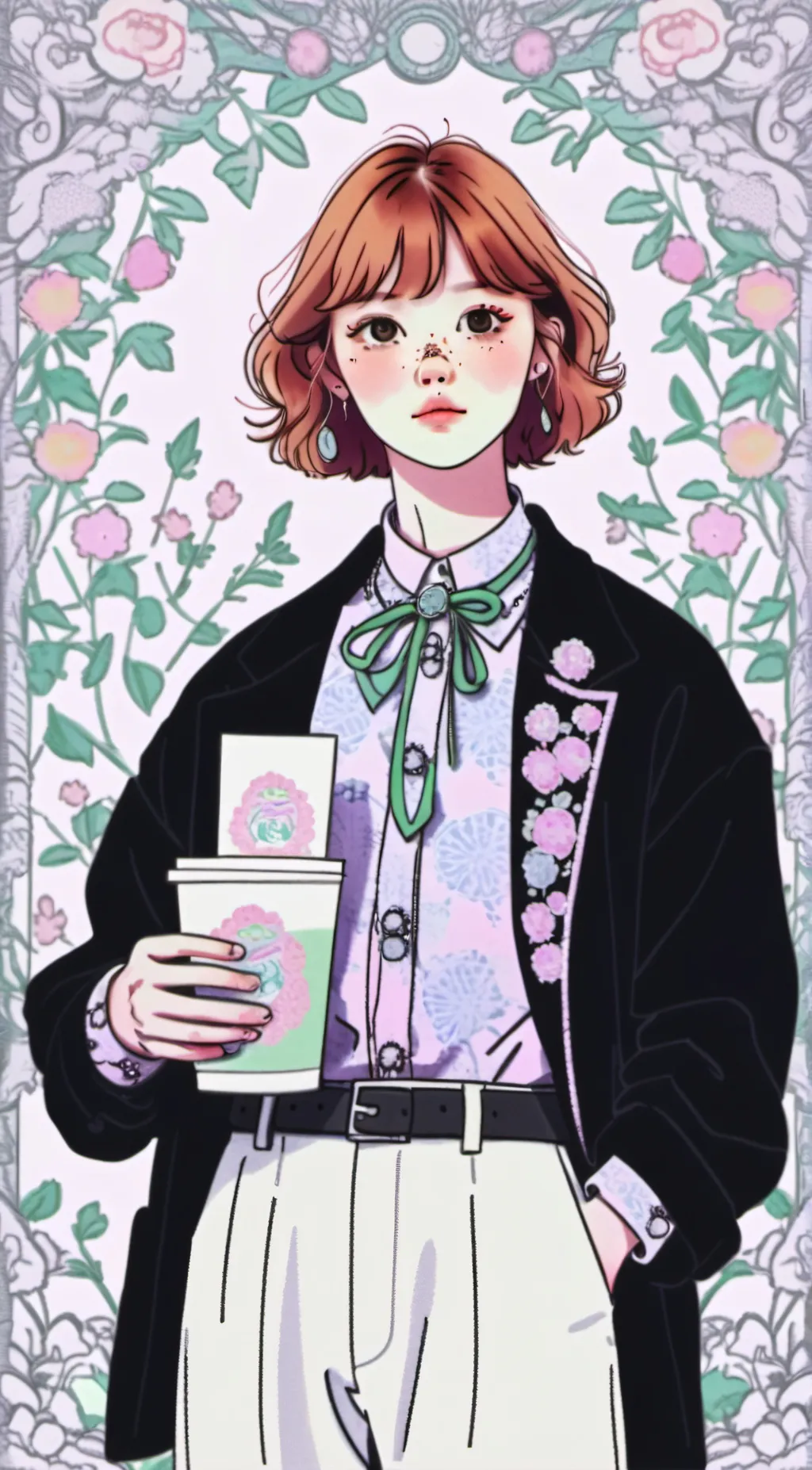 ai character: -+°Stacy°+- background