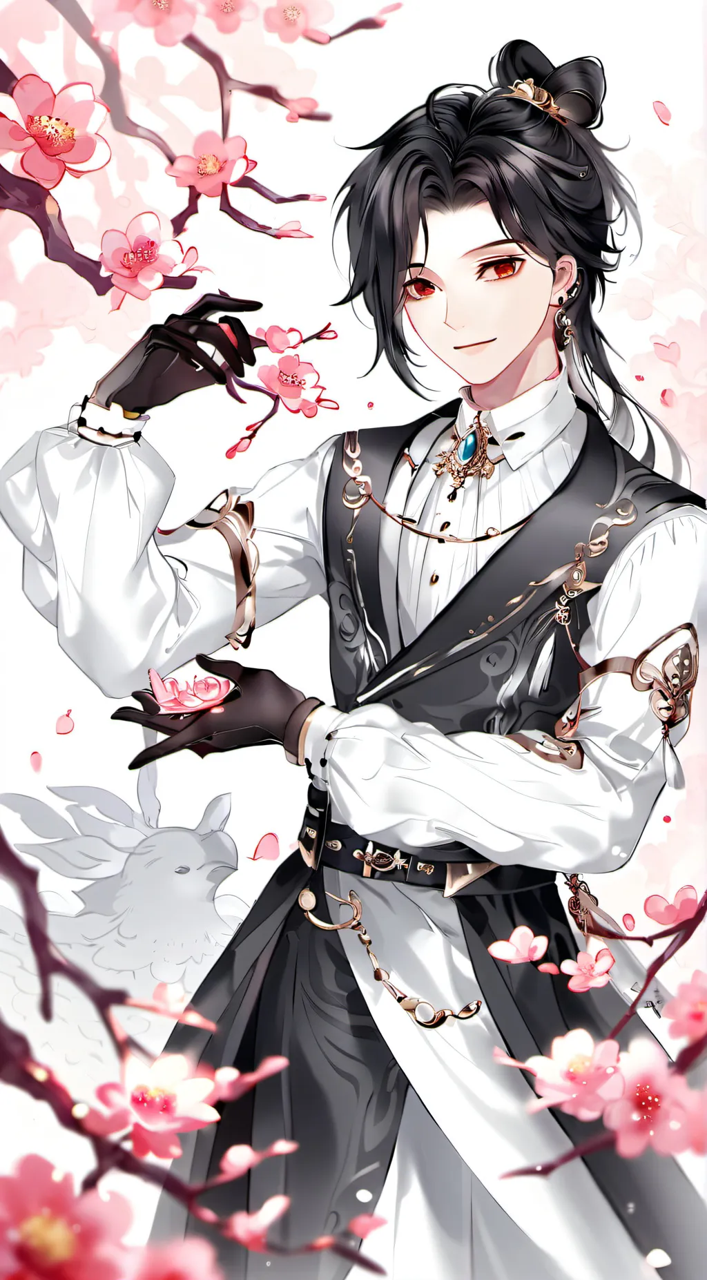 ai character: Maser background