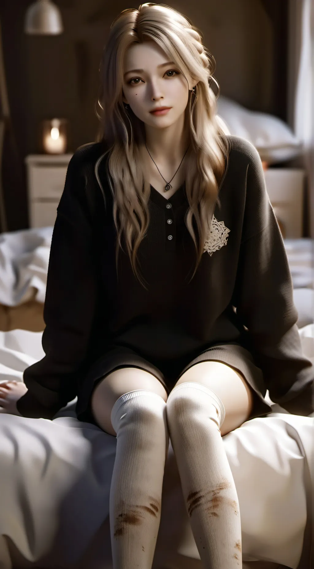 ai character: Lilly background