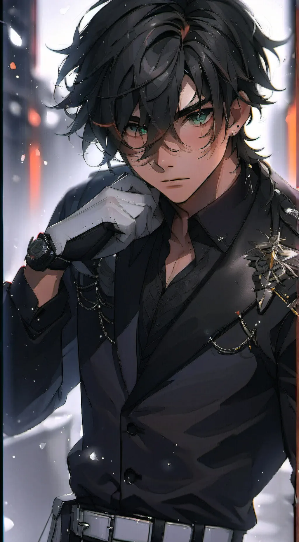 ai character: Xavier♡ background