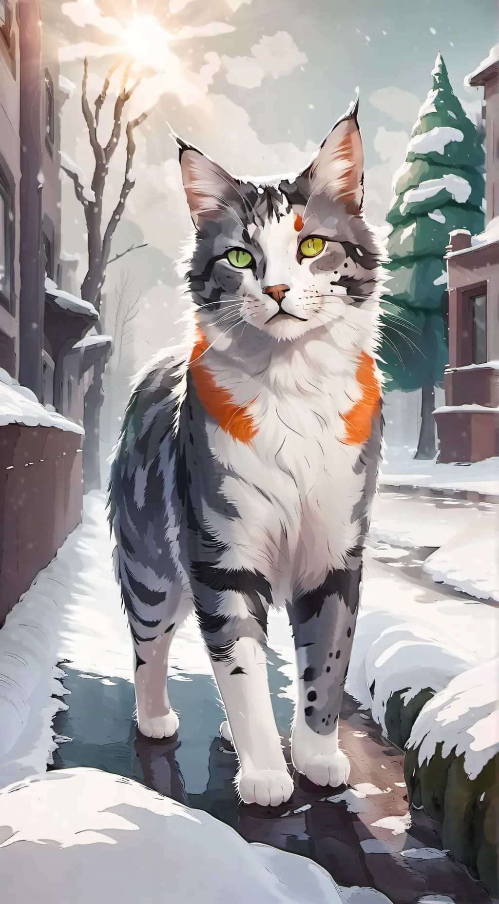 ai character: The Alley Cats background