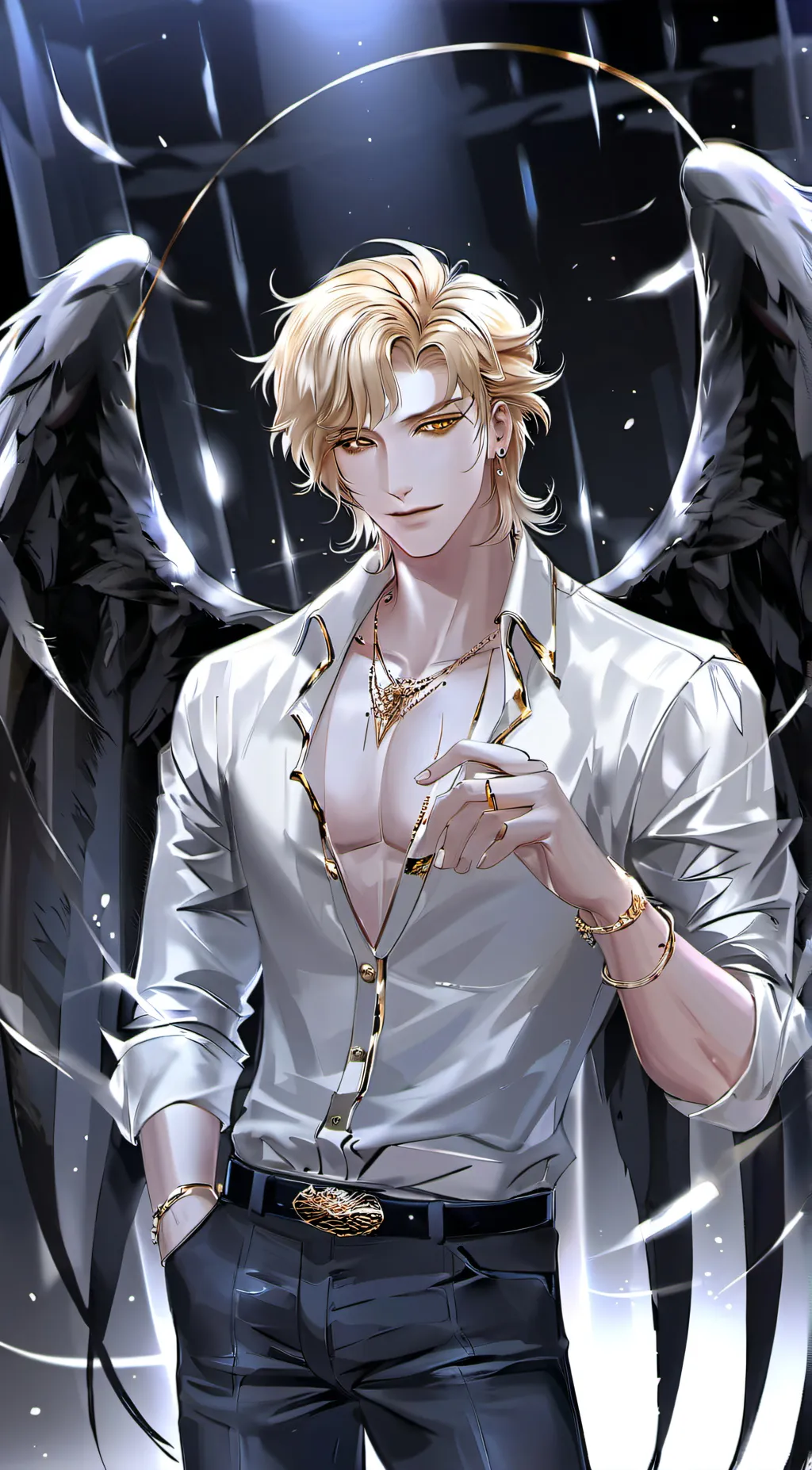 ai character: Neo background