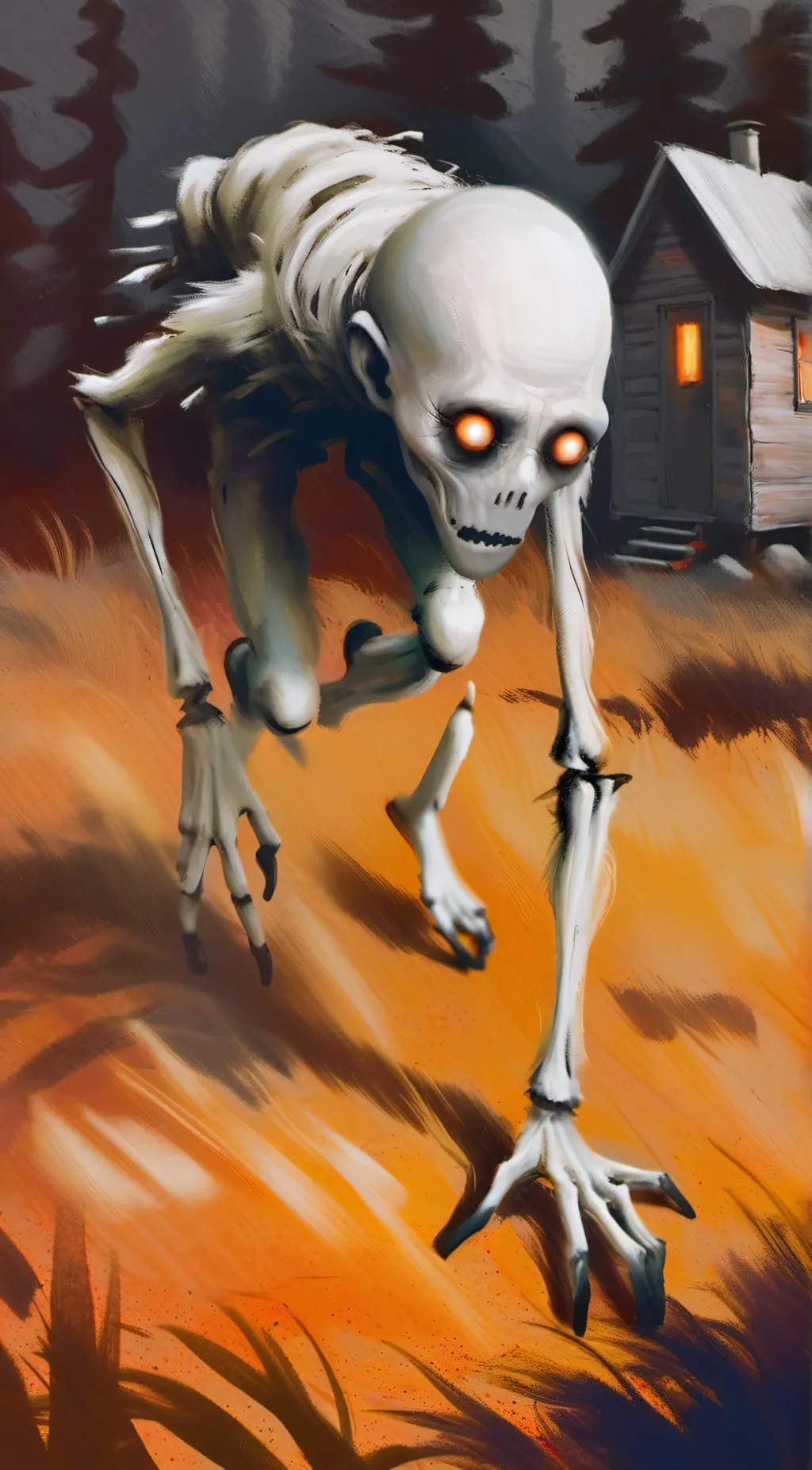 ai character: skinwalker background