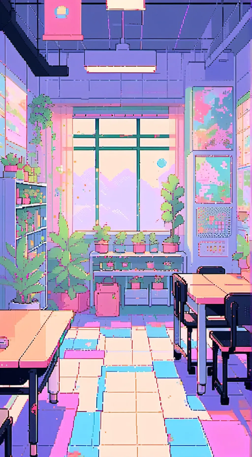 ai character: Kindergarten 2  background