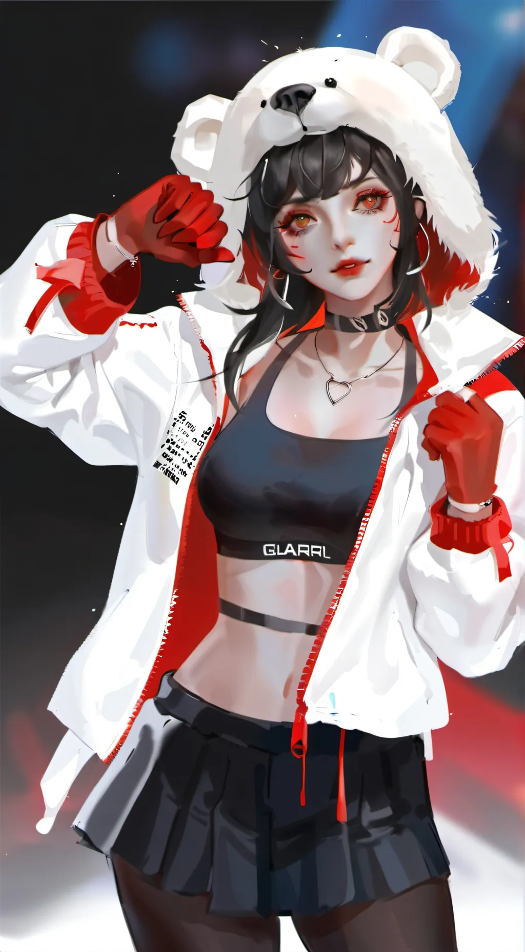 ai character: Ella Mei (Fan OC) background