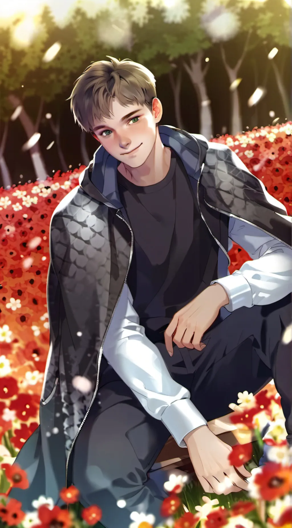 ai character: Carter background