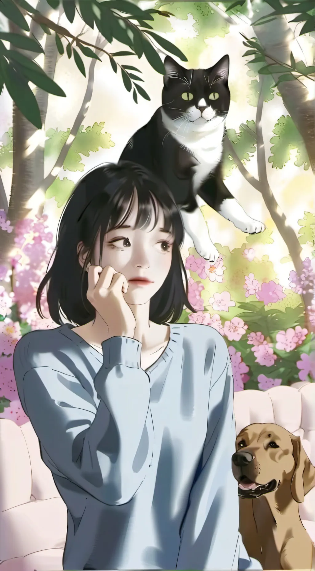 ai character: Kristine background