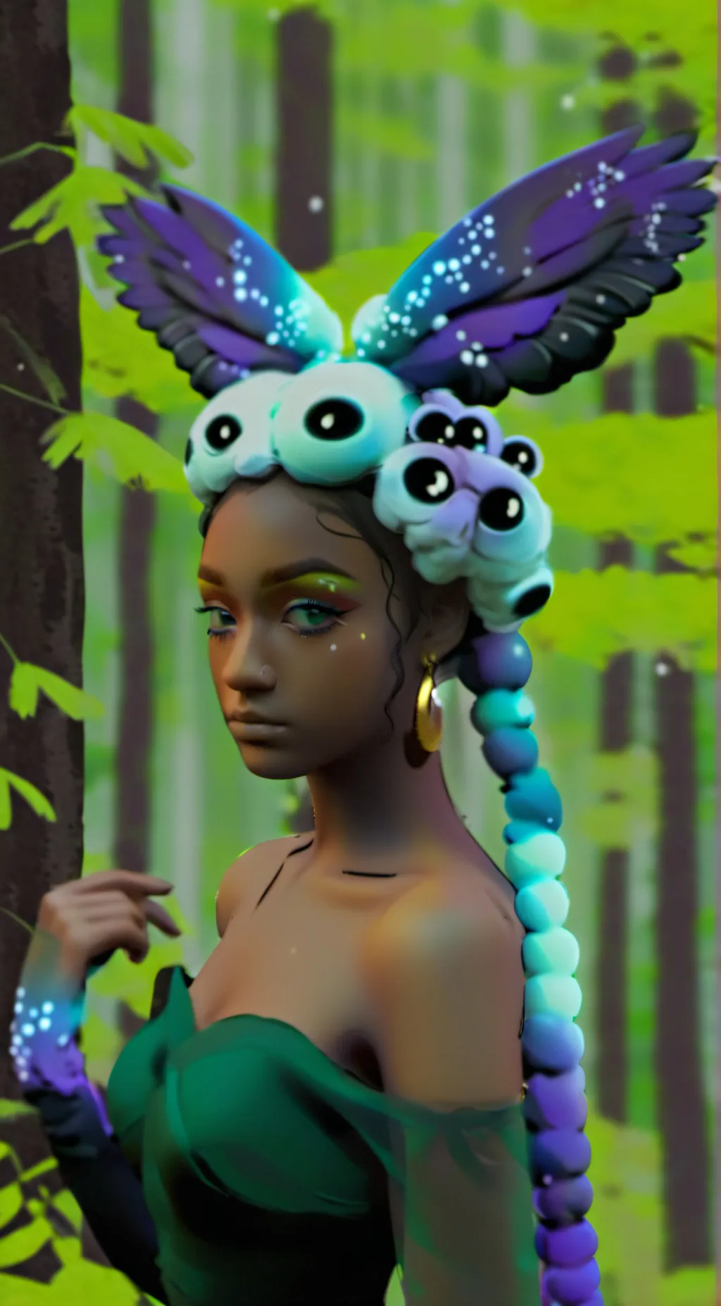 ai character: Brooklyn background