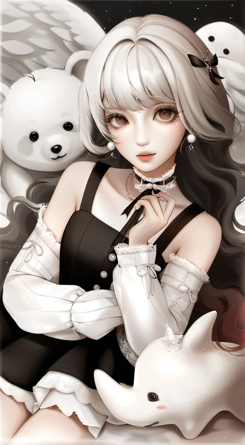 ai character: Diana  background