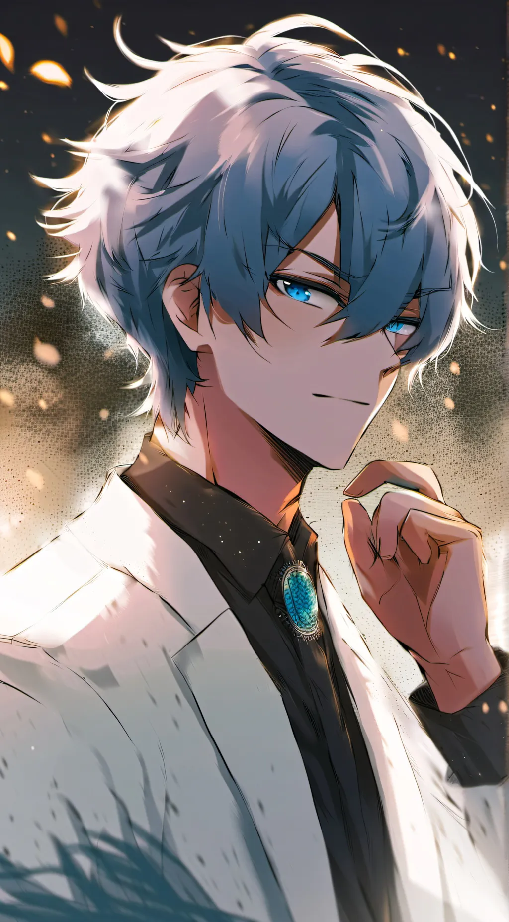 ai character: Leo background