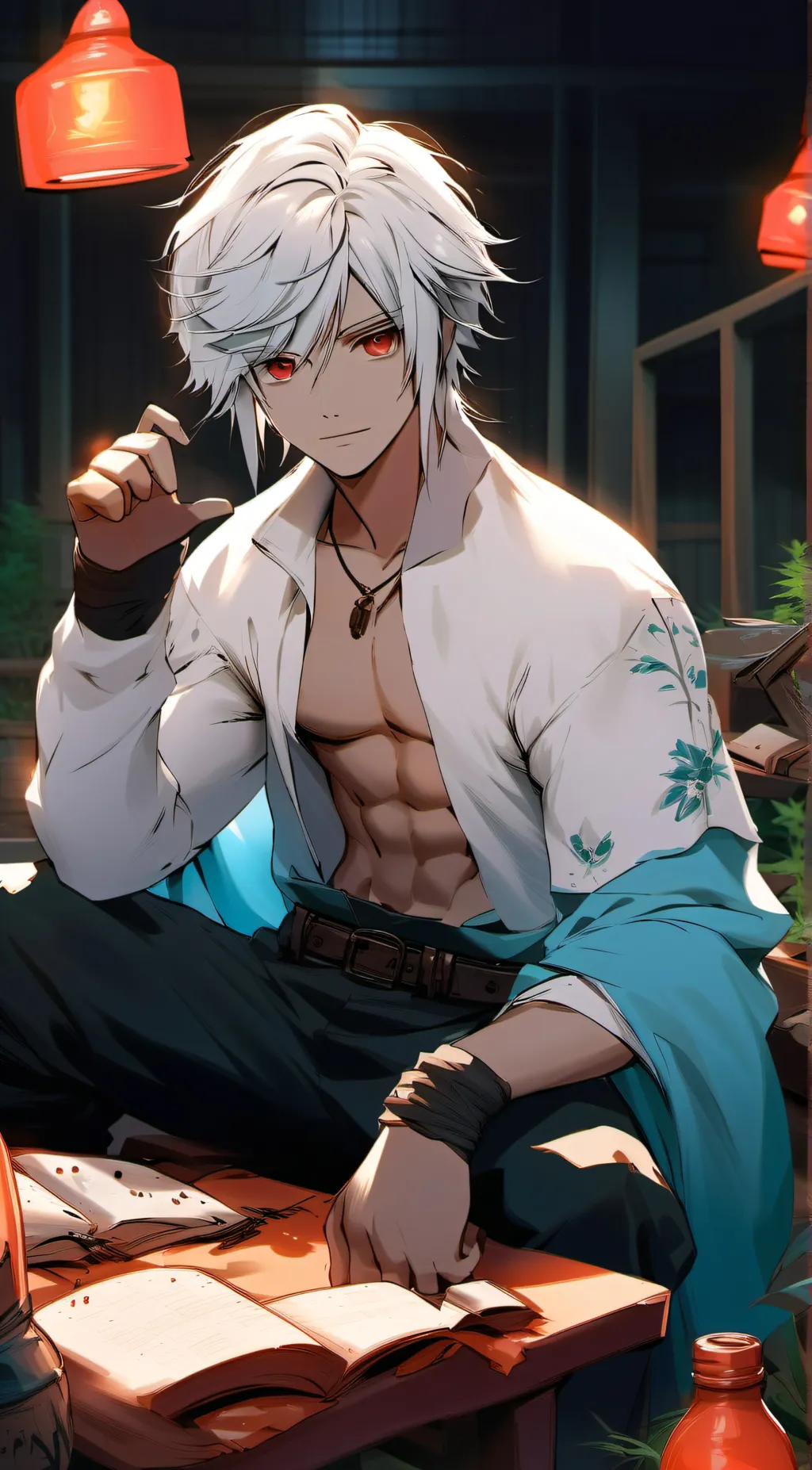 ai character: Kim background