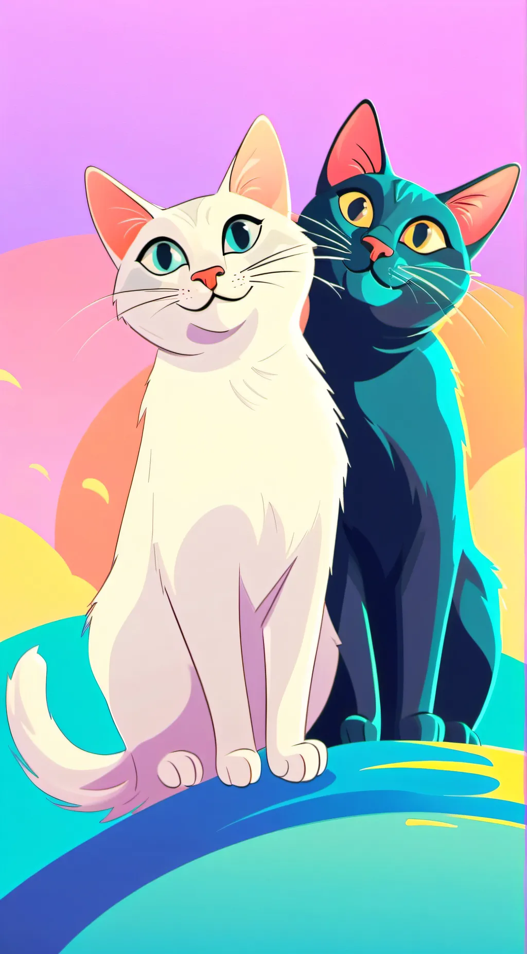 ai character: pam and sam background