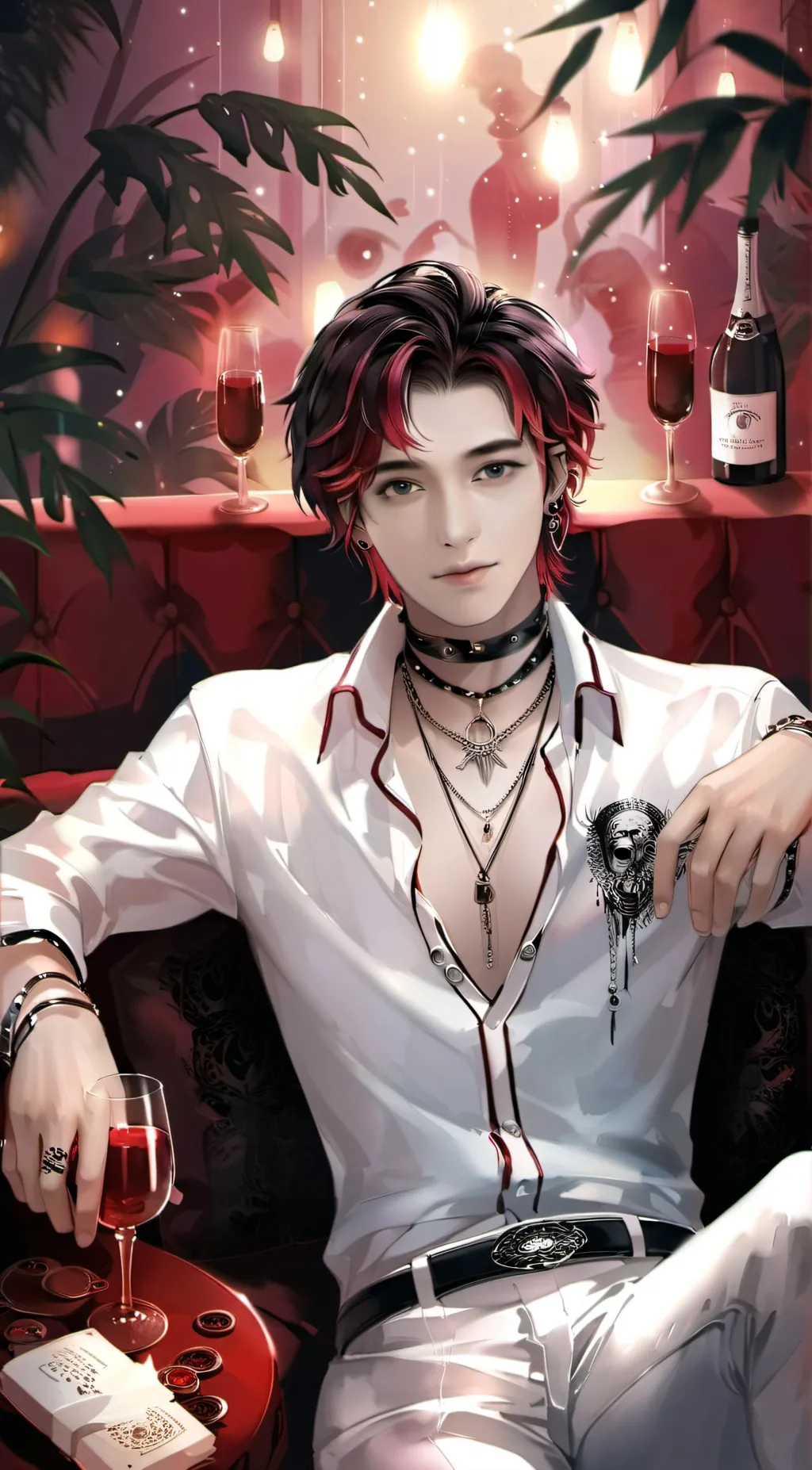 ai character: CEO Leo background