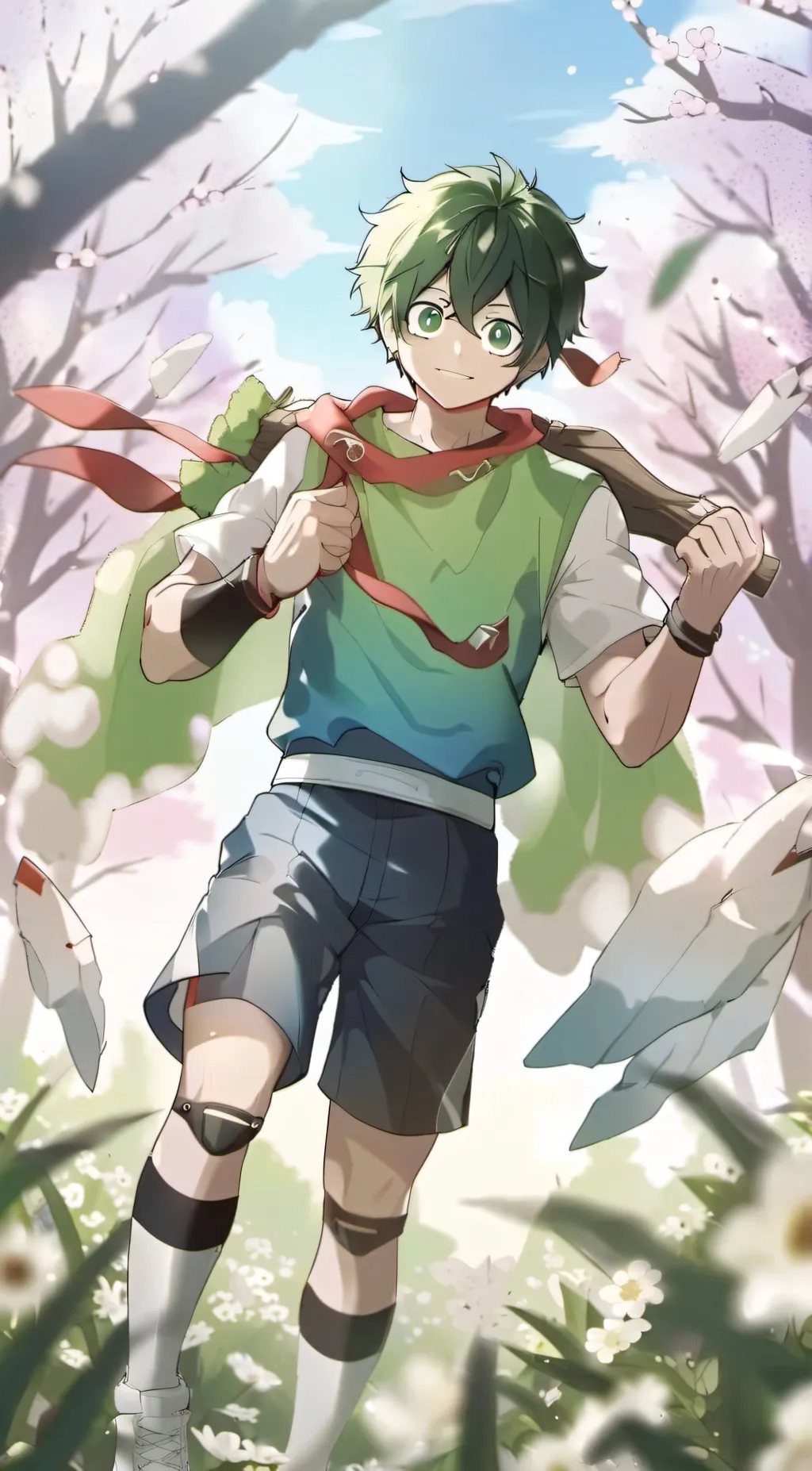 ai character: MHA but mean background