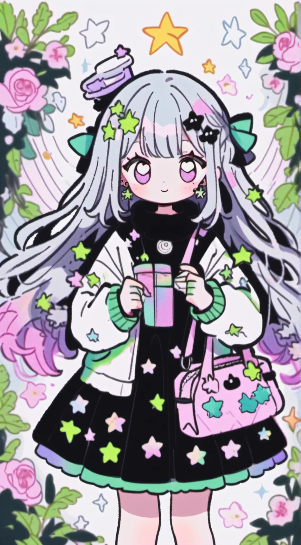 ai character: Alastor X charlie background