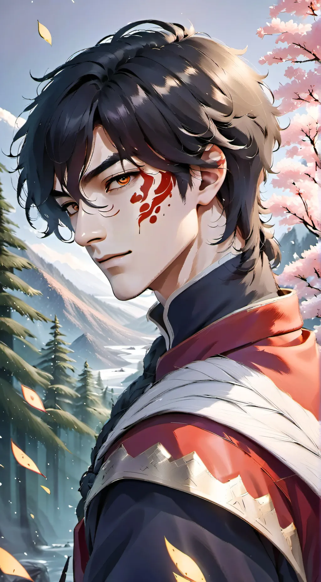 ai character: Prince zuko background