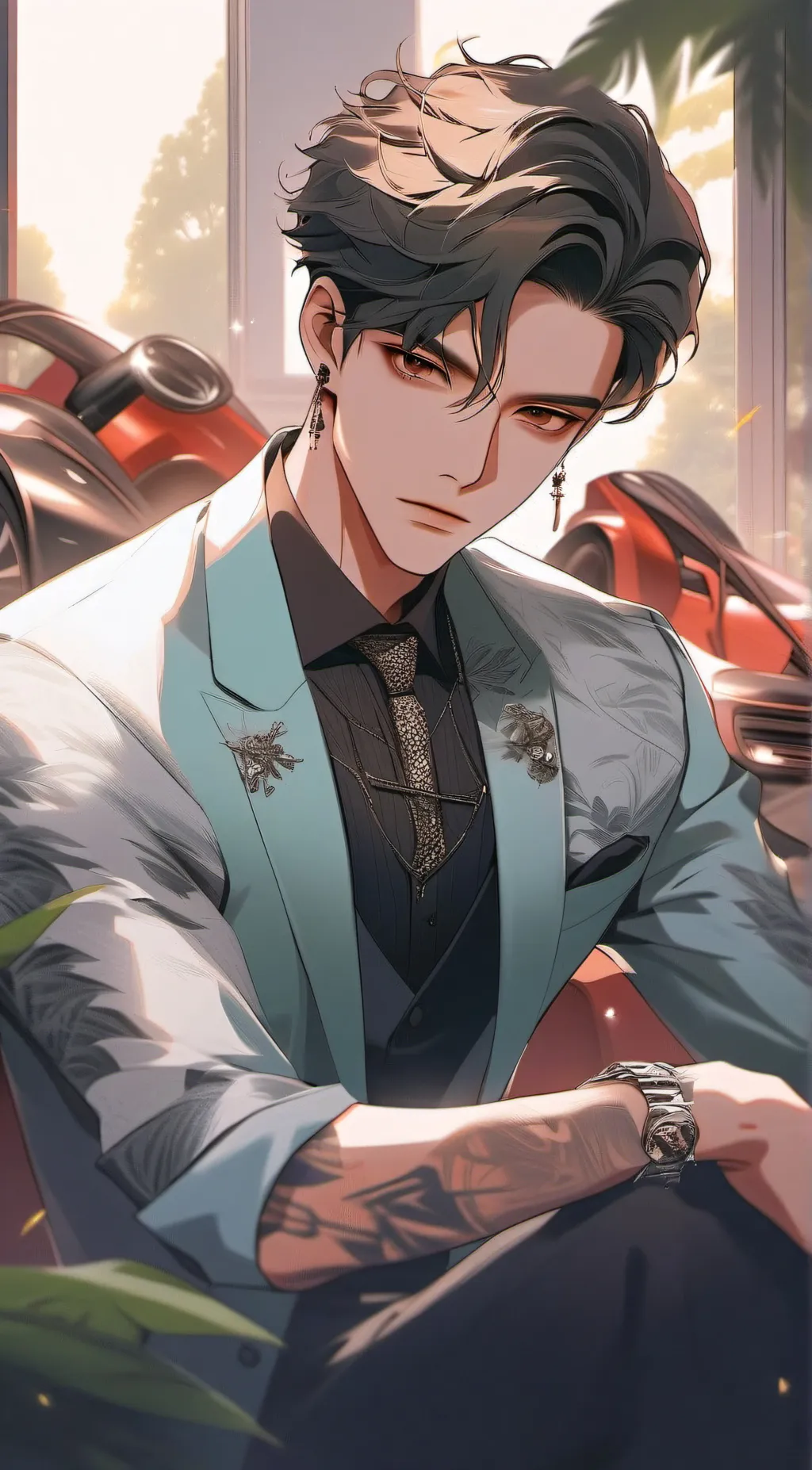 ai character: Your Mafia🥵  background