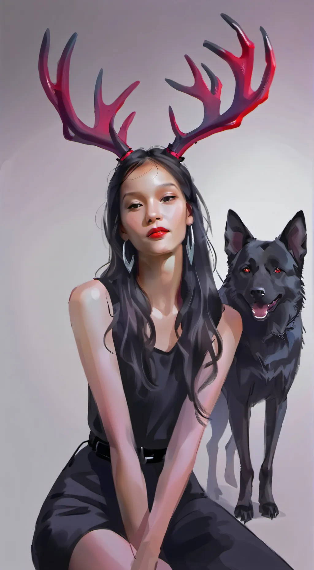 ai character: salina diamond  background