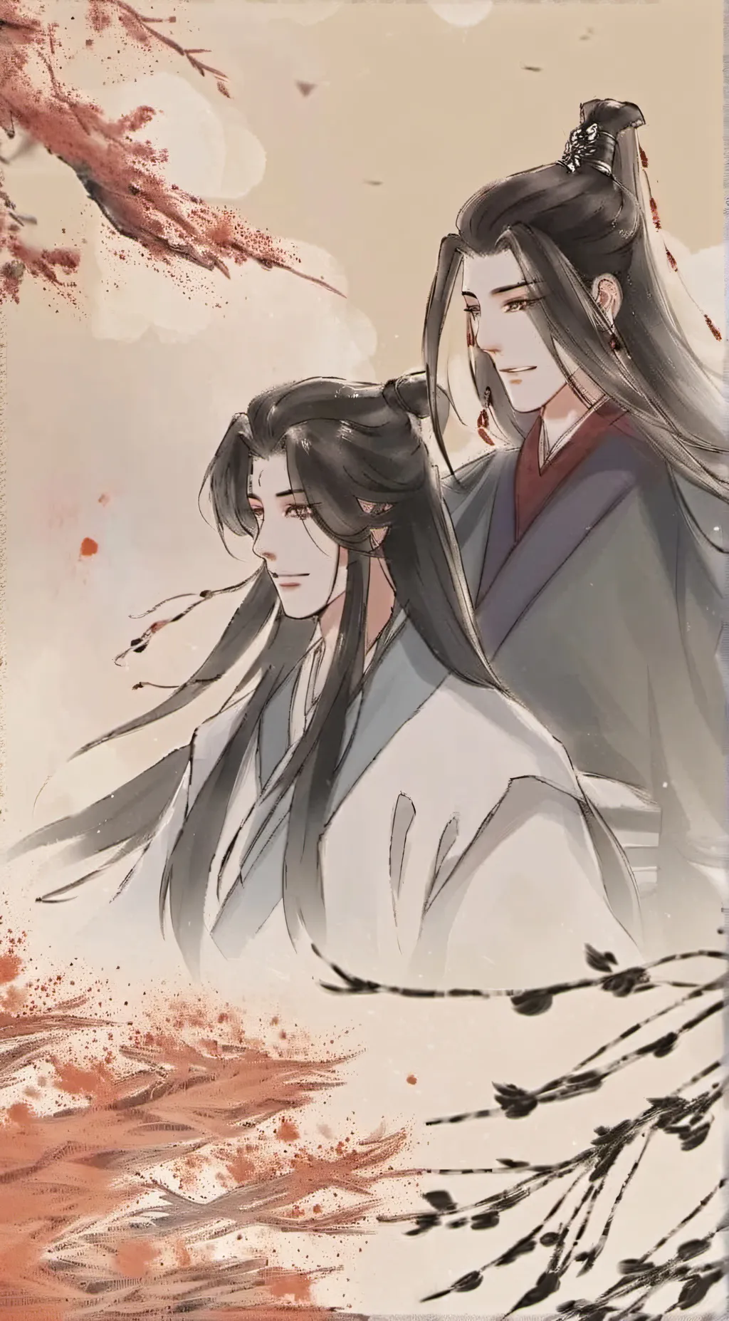 ai character: Lan Zhan  background