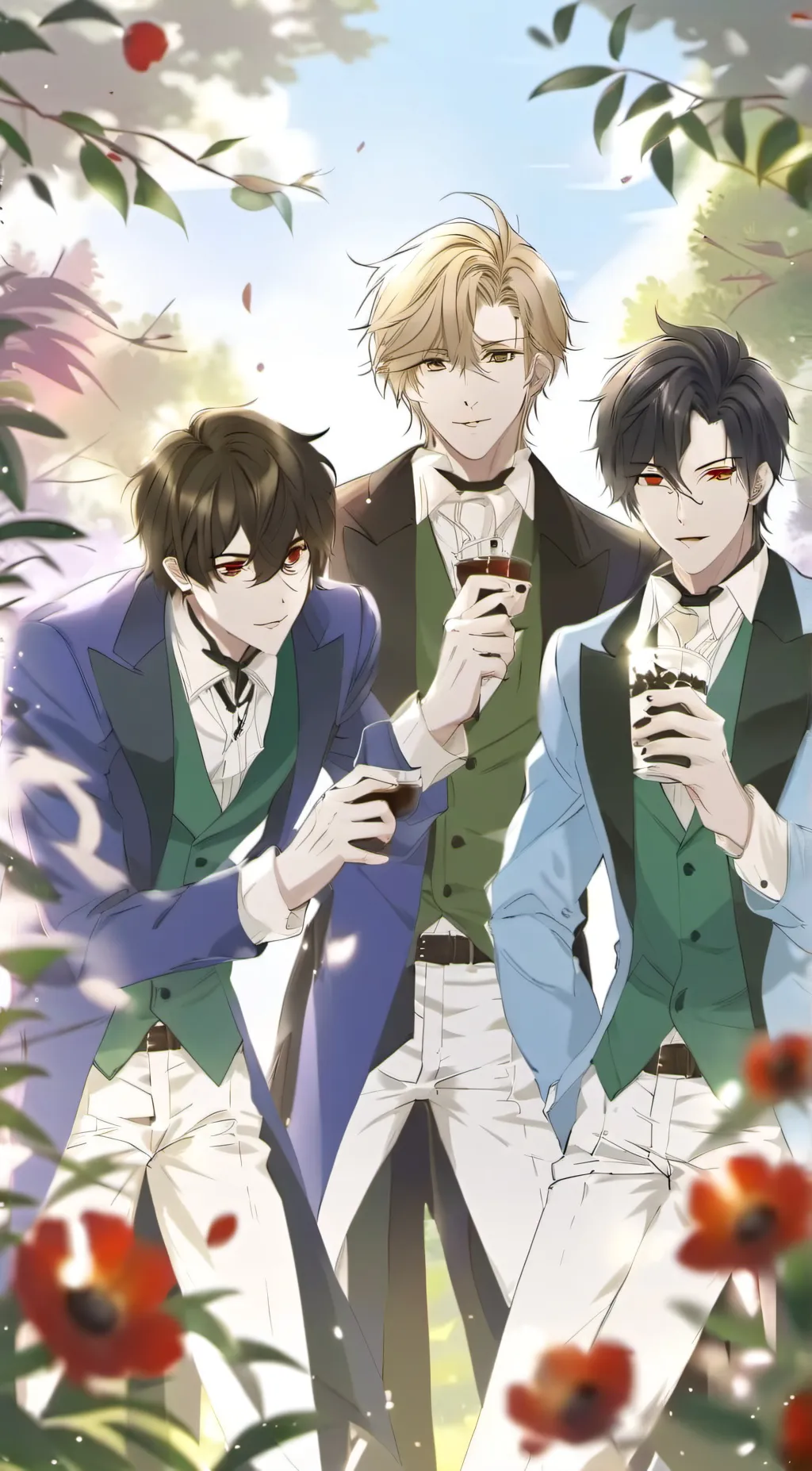 ai character: Josh Dominic Lucas background