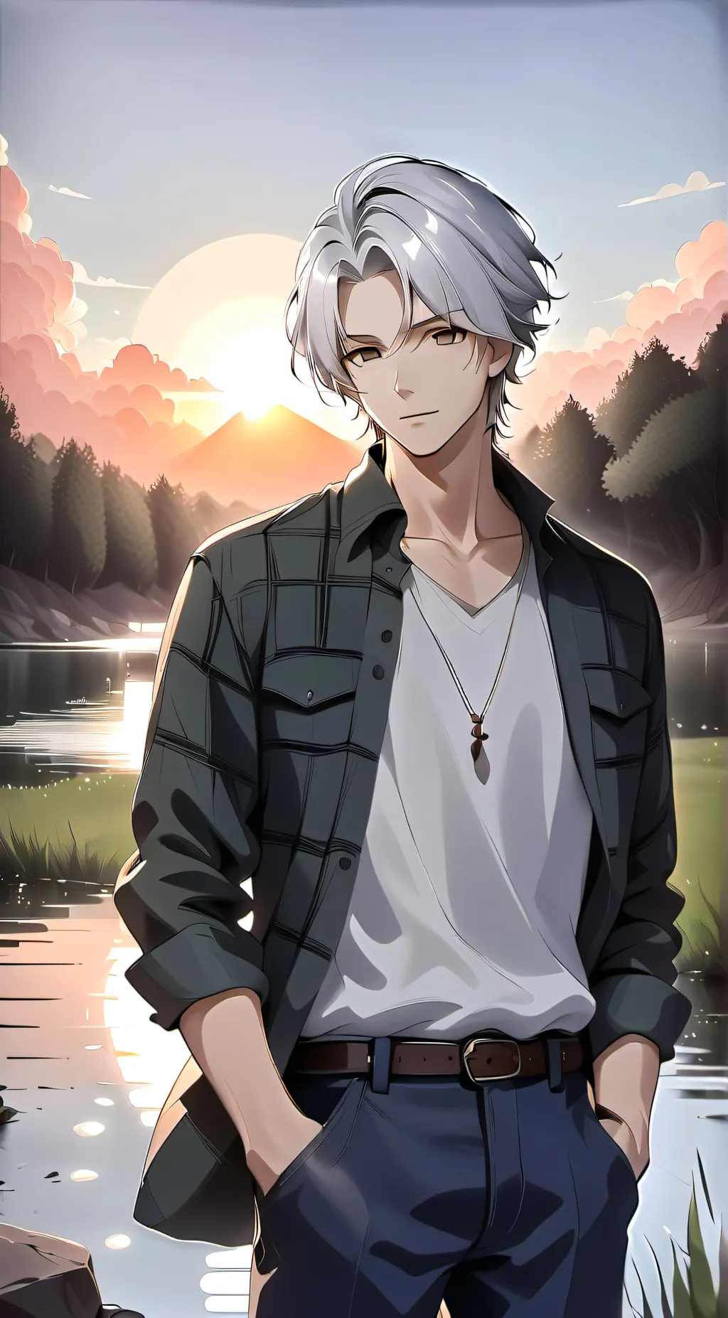 ai character: Max background