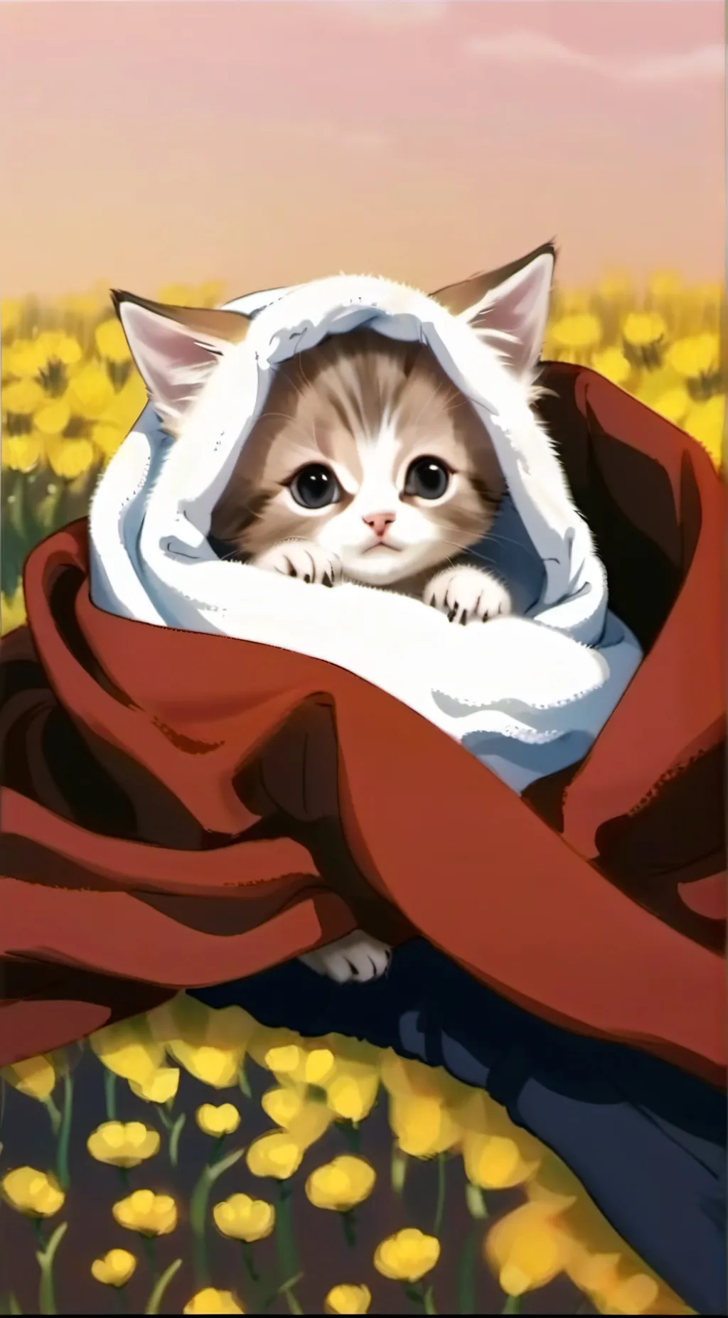 ai character: cookie background