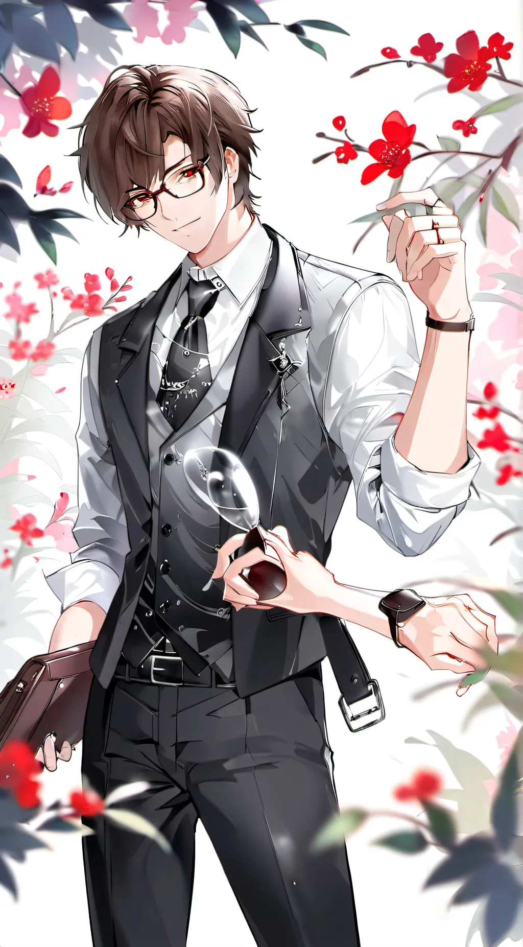 ai character: mido rana background