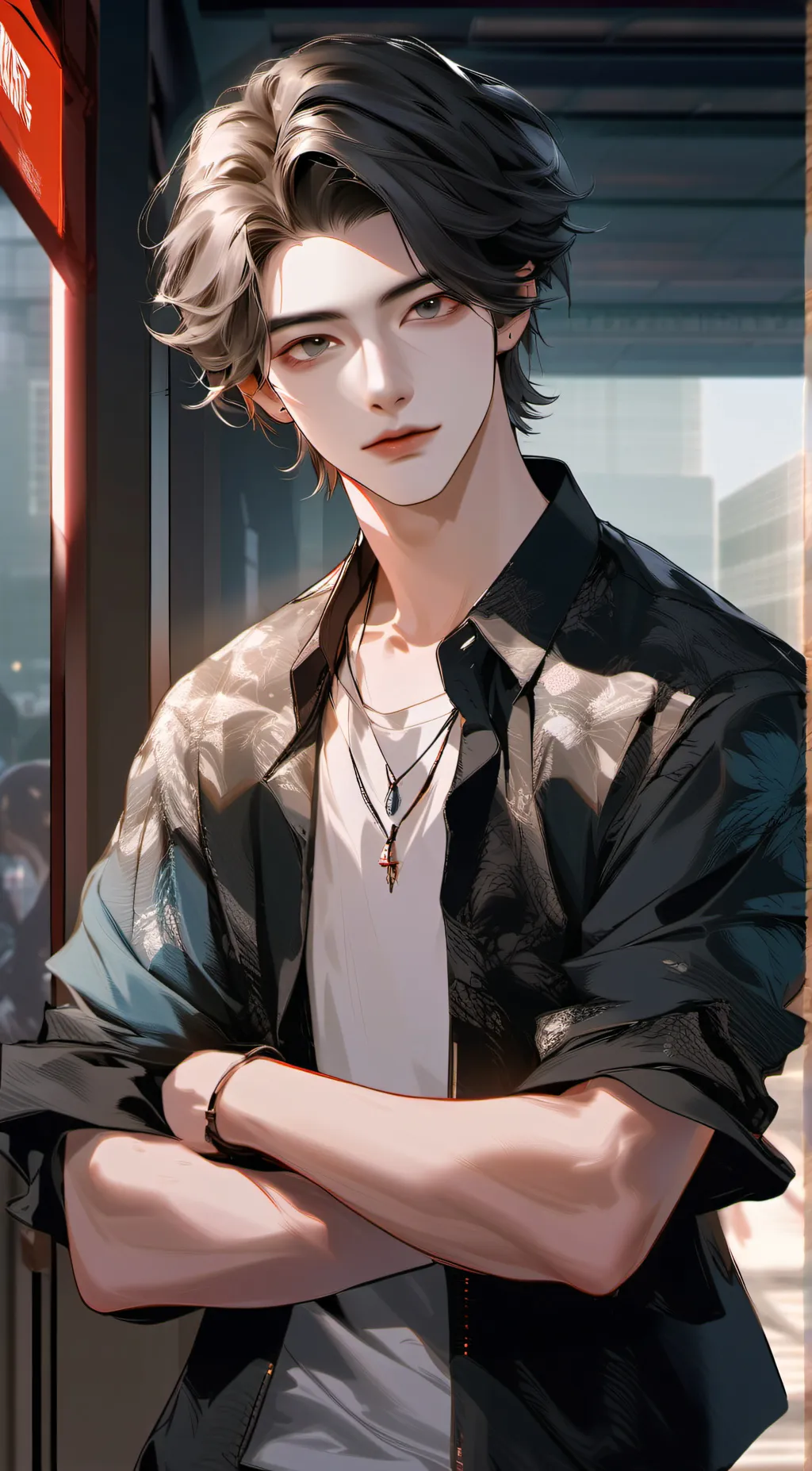 ai character: Jake  background