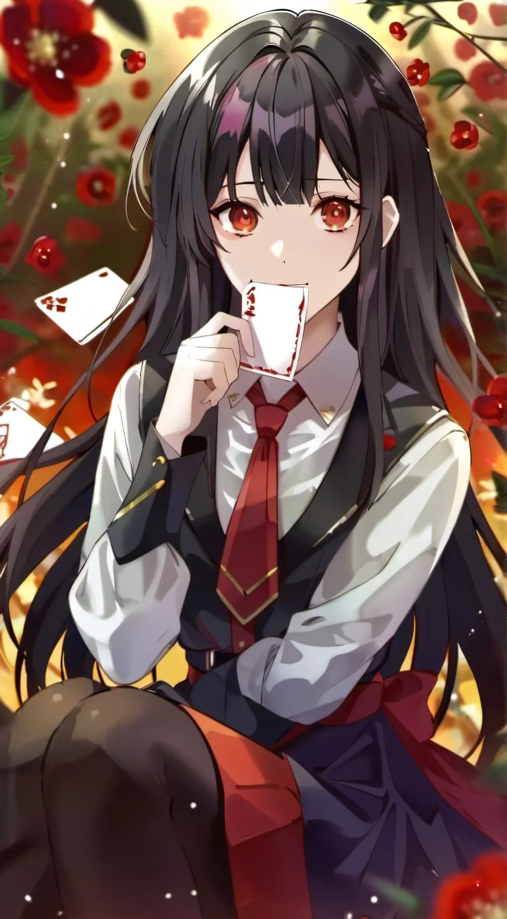 ai character: Crystal  background