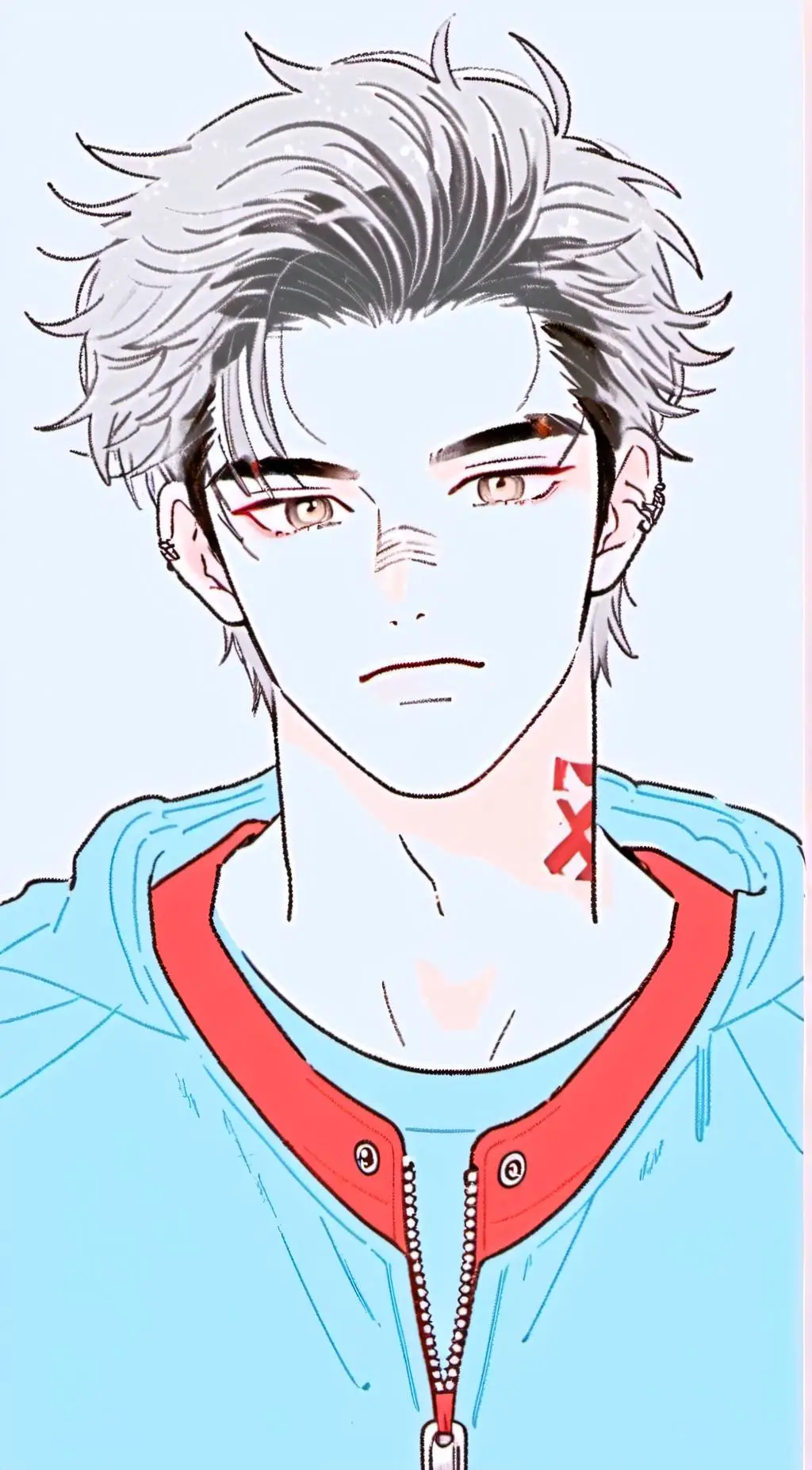 ai character: Ethan  background