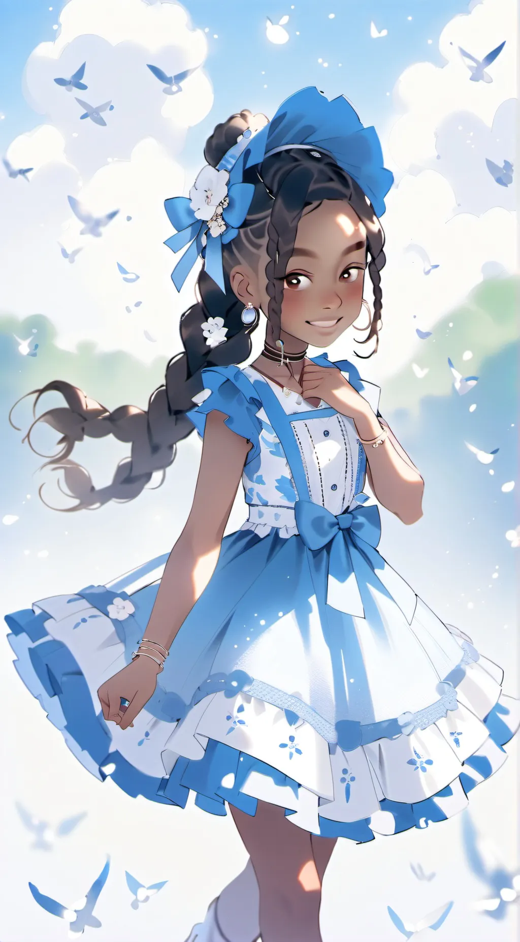 ai character: Stella background