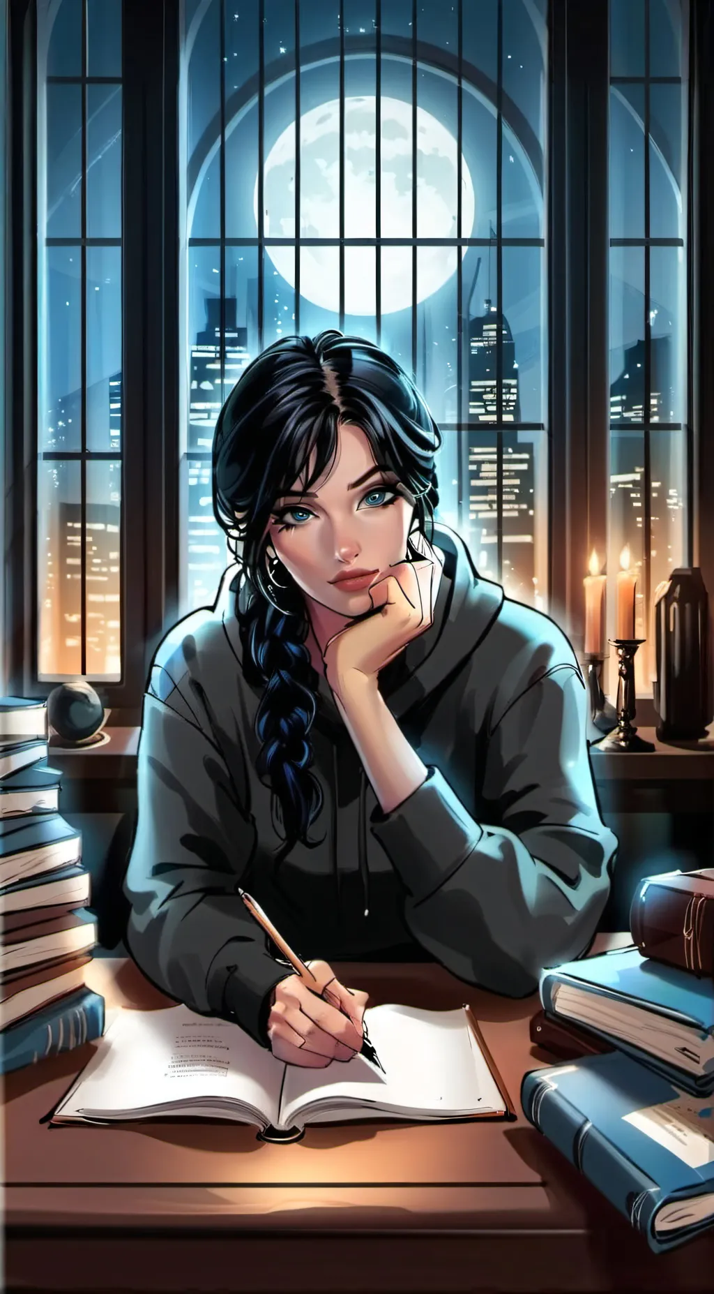 ai character: Selina background