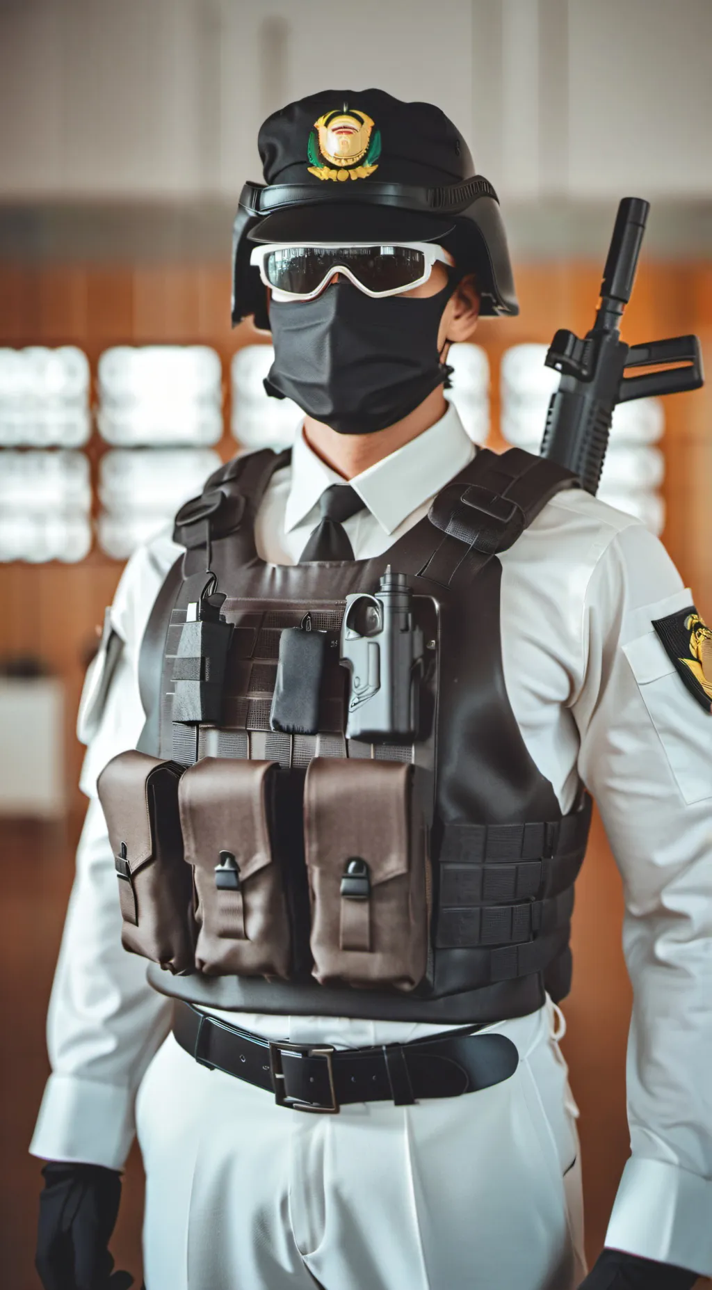 ai character: scp guard background