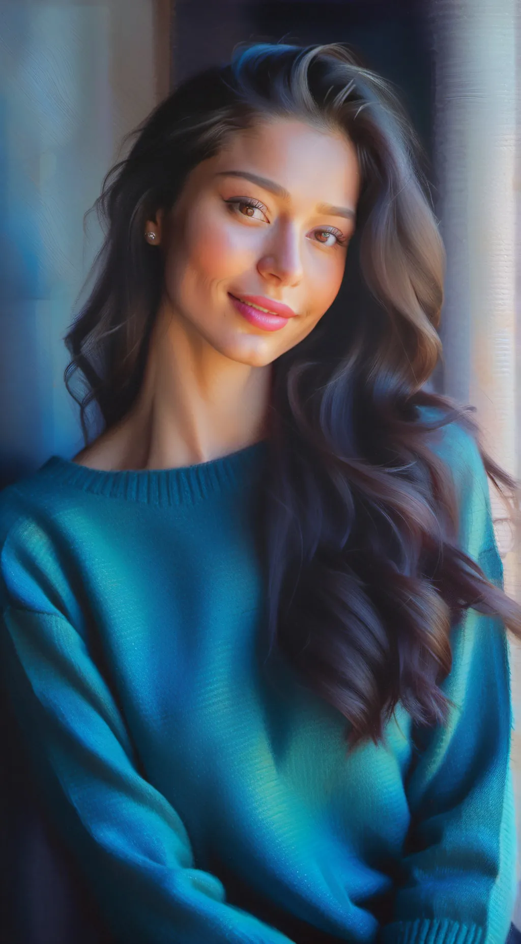 ai character: Lily background