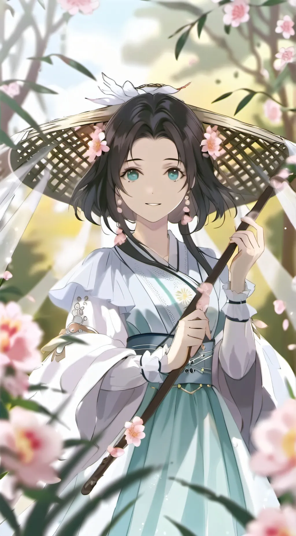 ai character: muichiro background