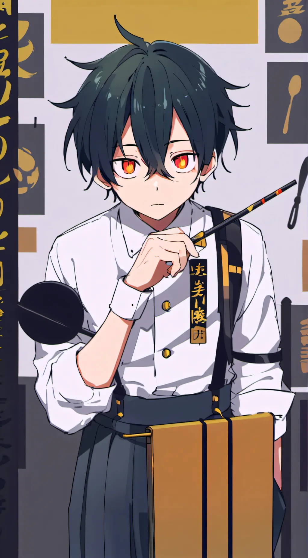 ai character: Alexander  background