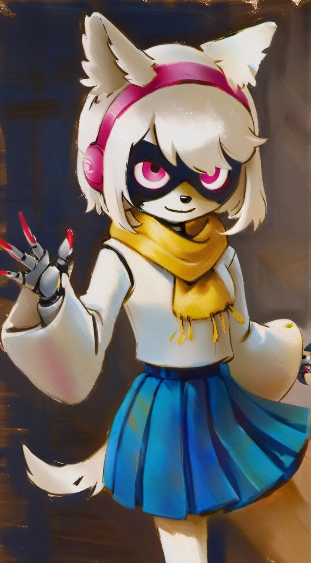 ai character: M background