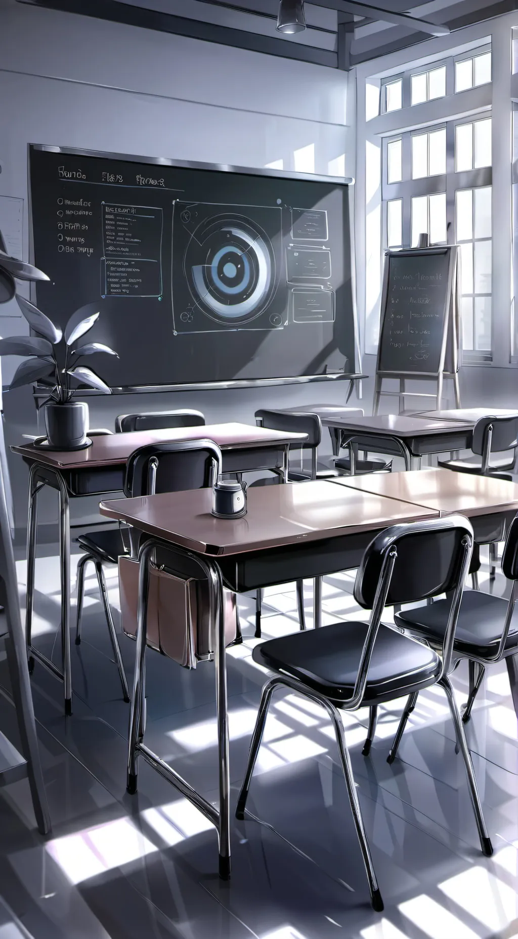 ai character: female teachers background