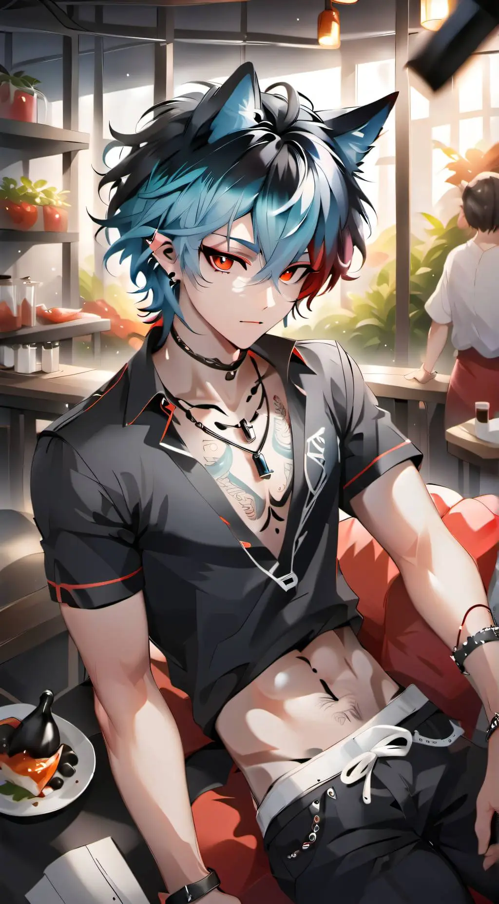 ai character: Evelyn background