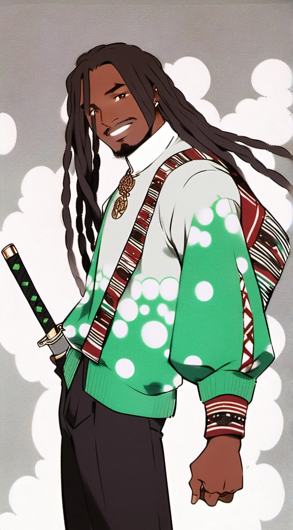 ai character: Kj background