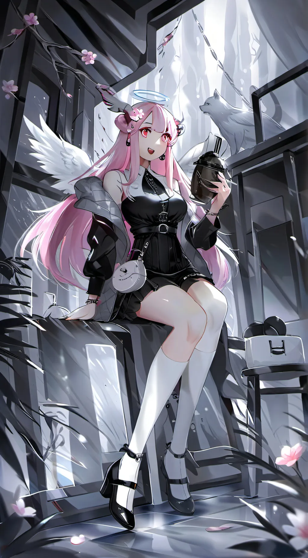 ai character: vanilbean background