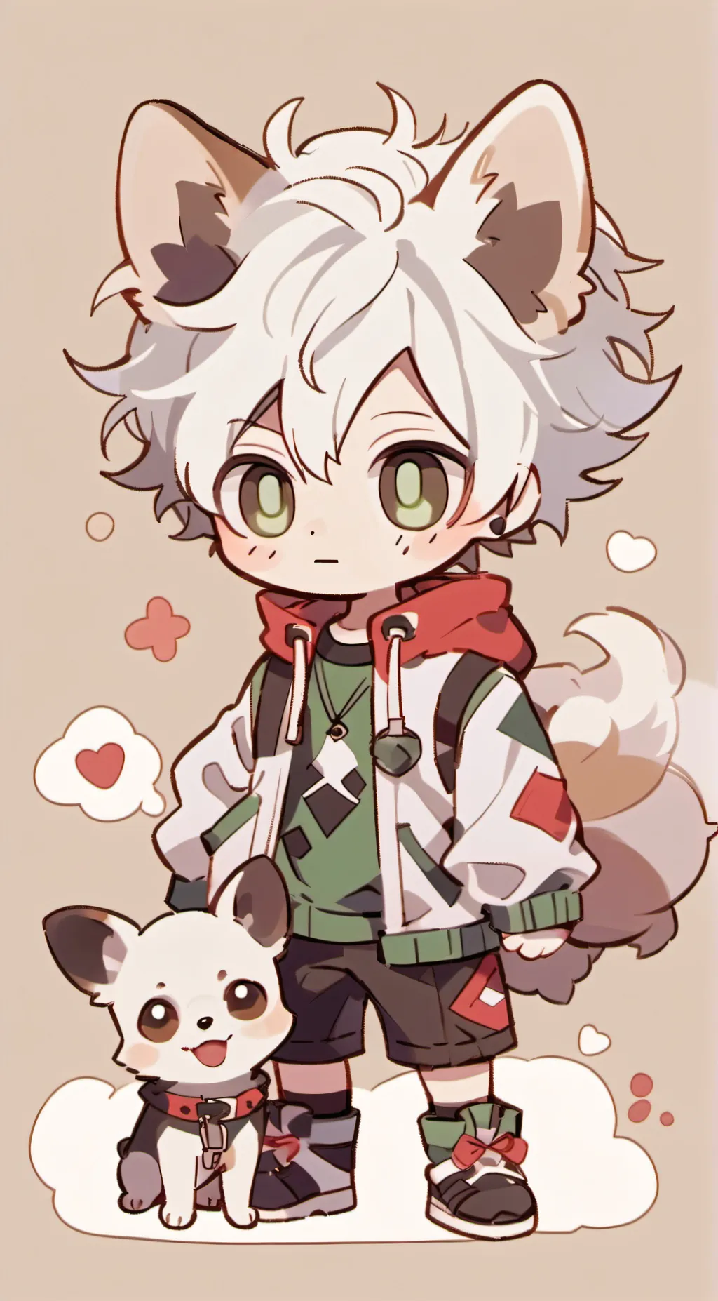 ai character: ˚☯Deku bakugo☯˚ background