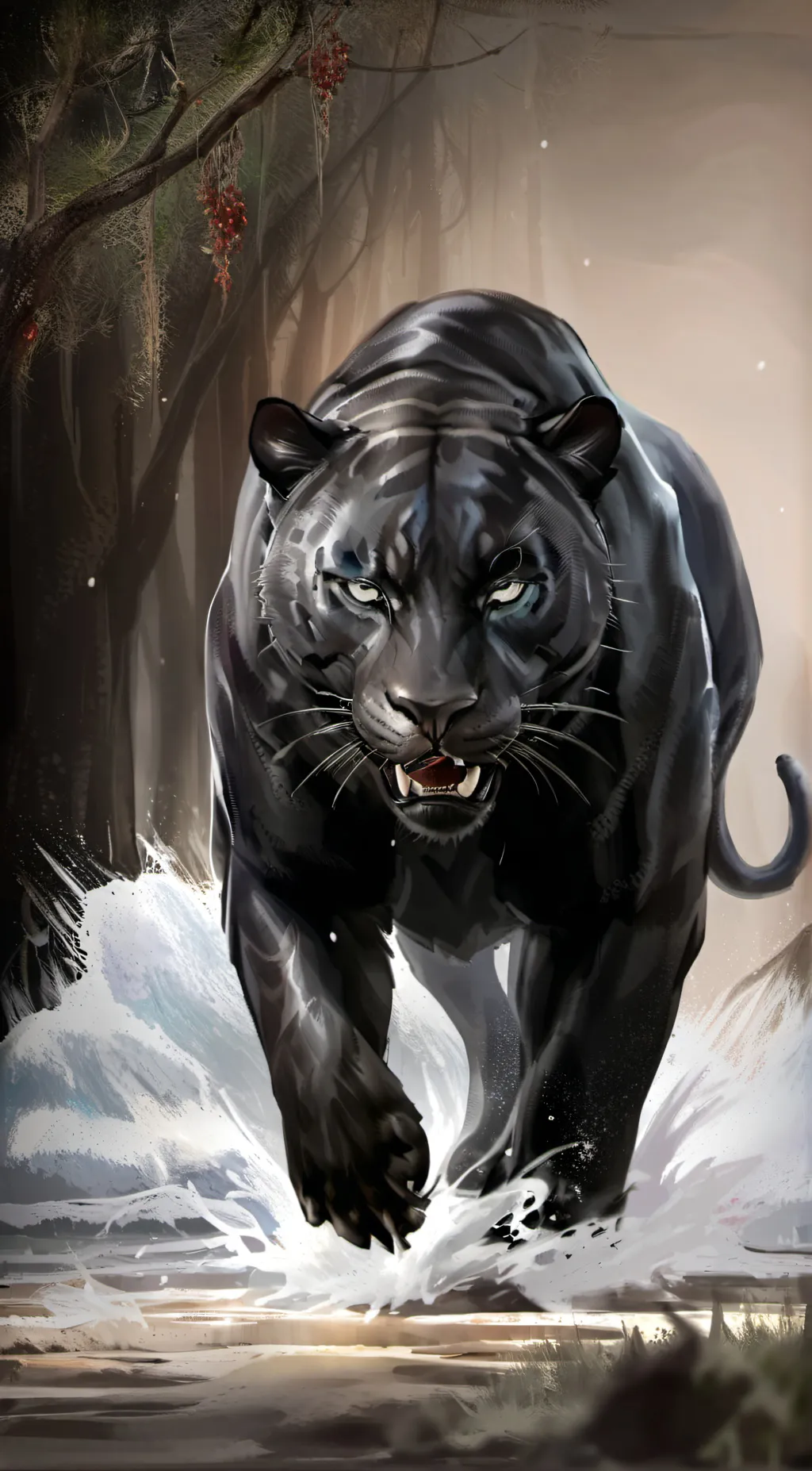 ai character: Garrett  background