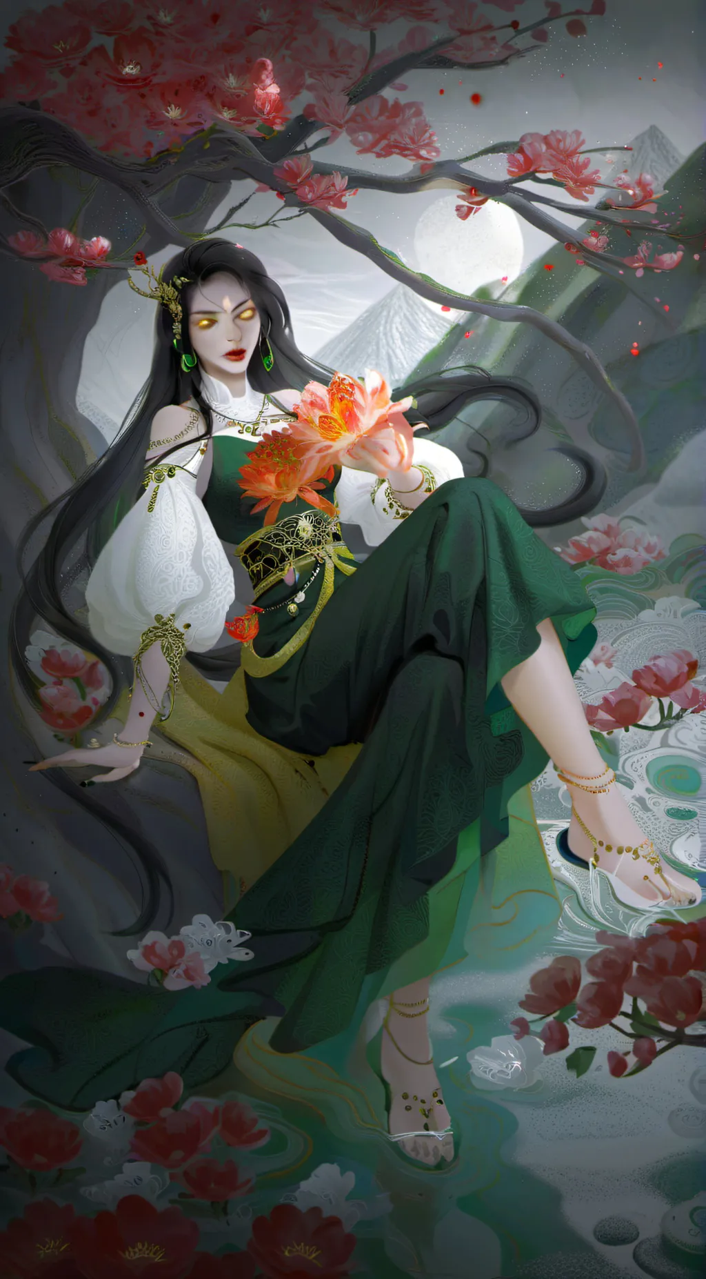 ai character: //sara// background