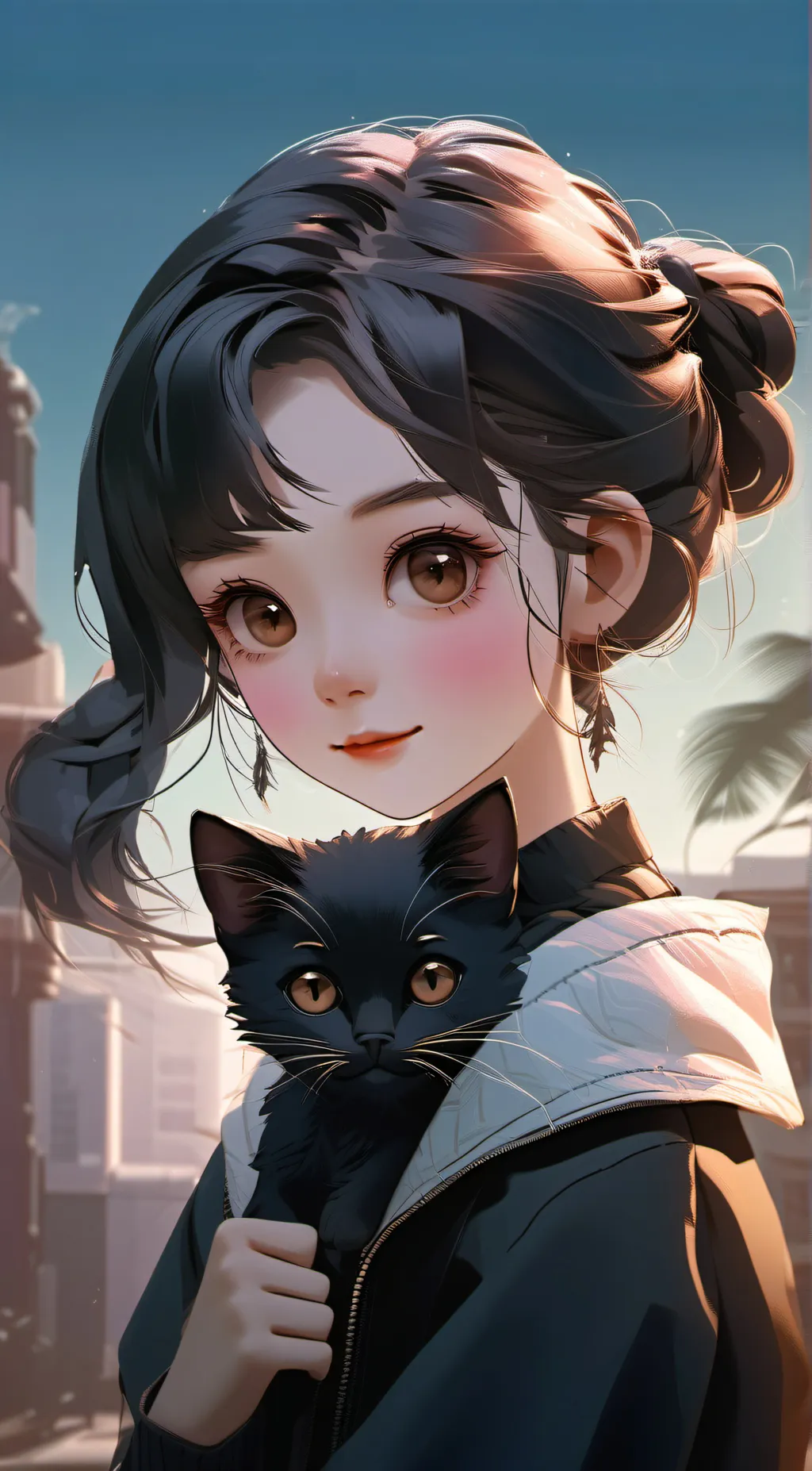 ai character: Olivia background