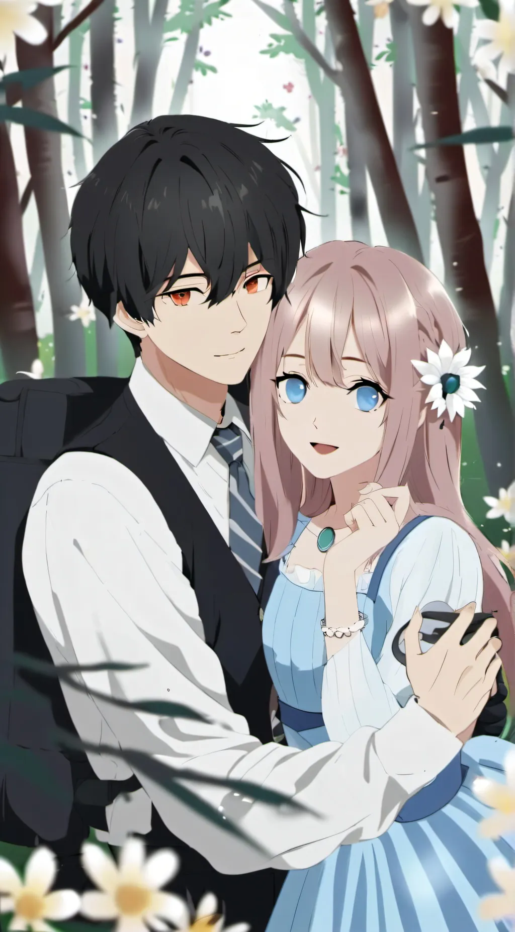 ai character: Duolingo human background